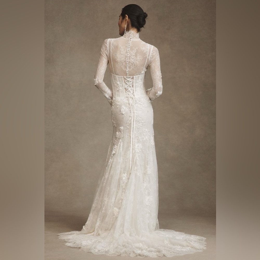 Serene Lace Wedding Dress, Willoughby by Watters - Picture 6 of 16